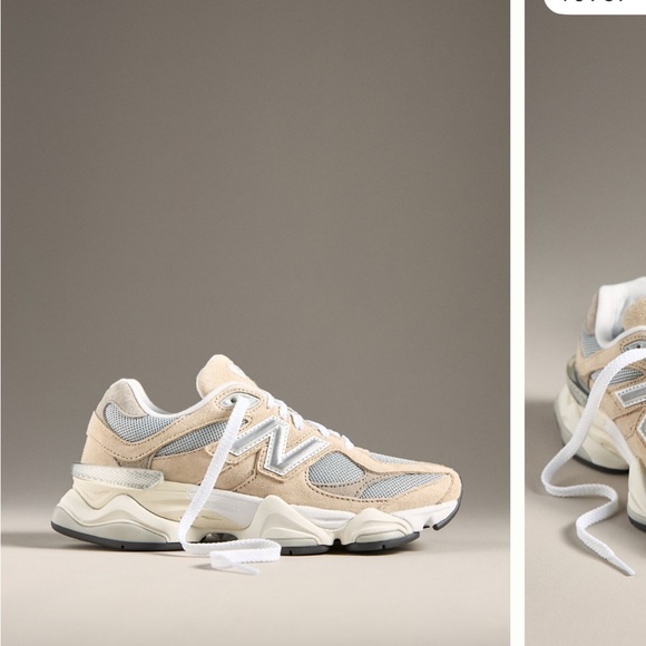 New Balance 9060 sz 6 women rain cloud stone sneakers - Picture 2 of 9